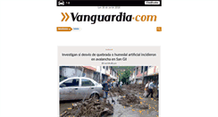 Desktop Screenshot of m.vanguardia.com